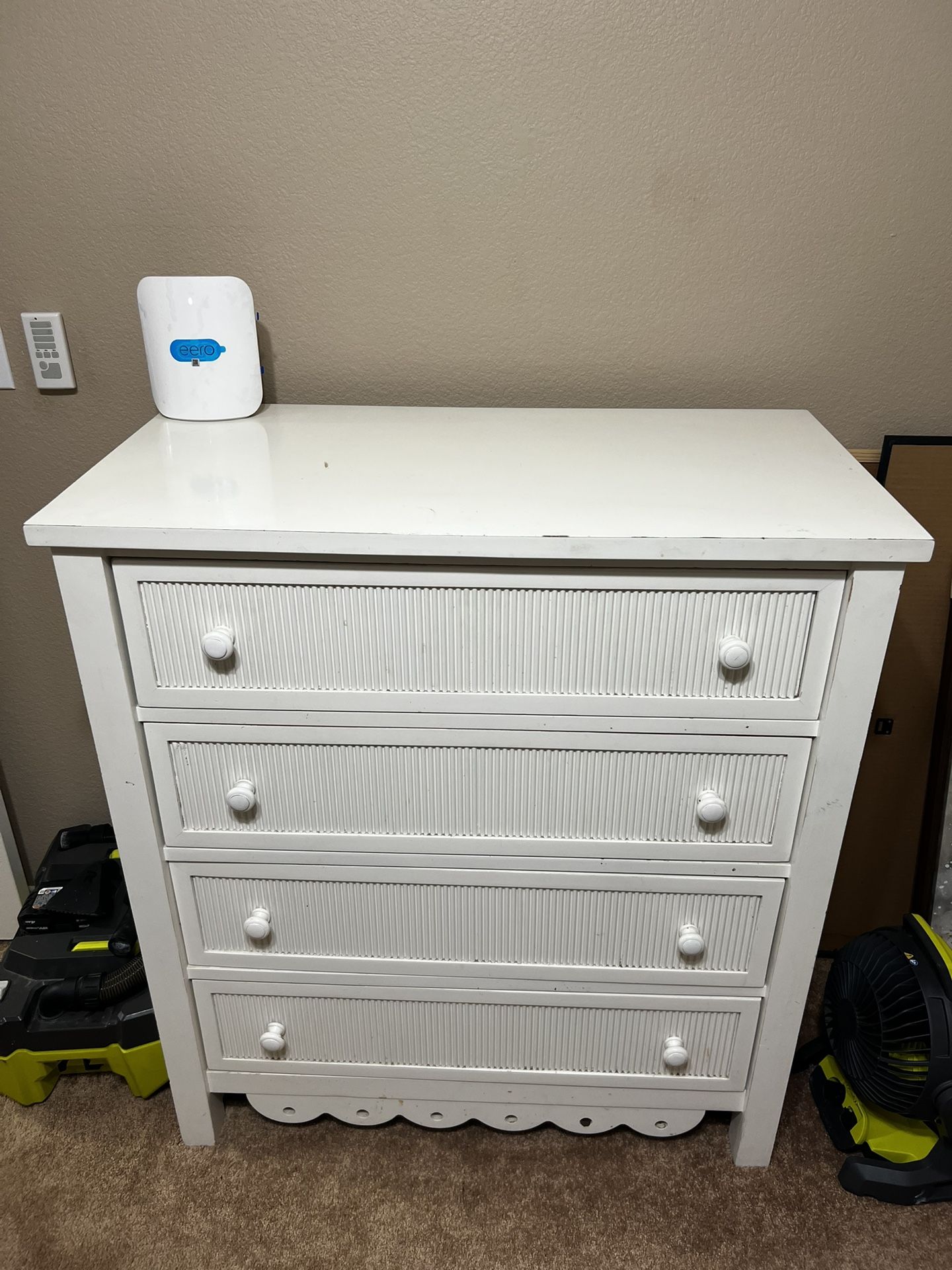 White Dresser