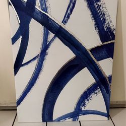Canvas for sale! Navy Blue!