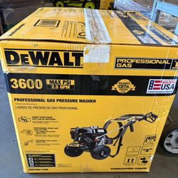 DE Walt Pressure Washer