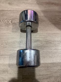 Chrome Fixed Dumbbell 25lb (just 1)
