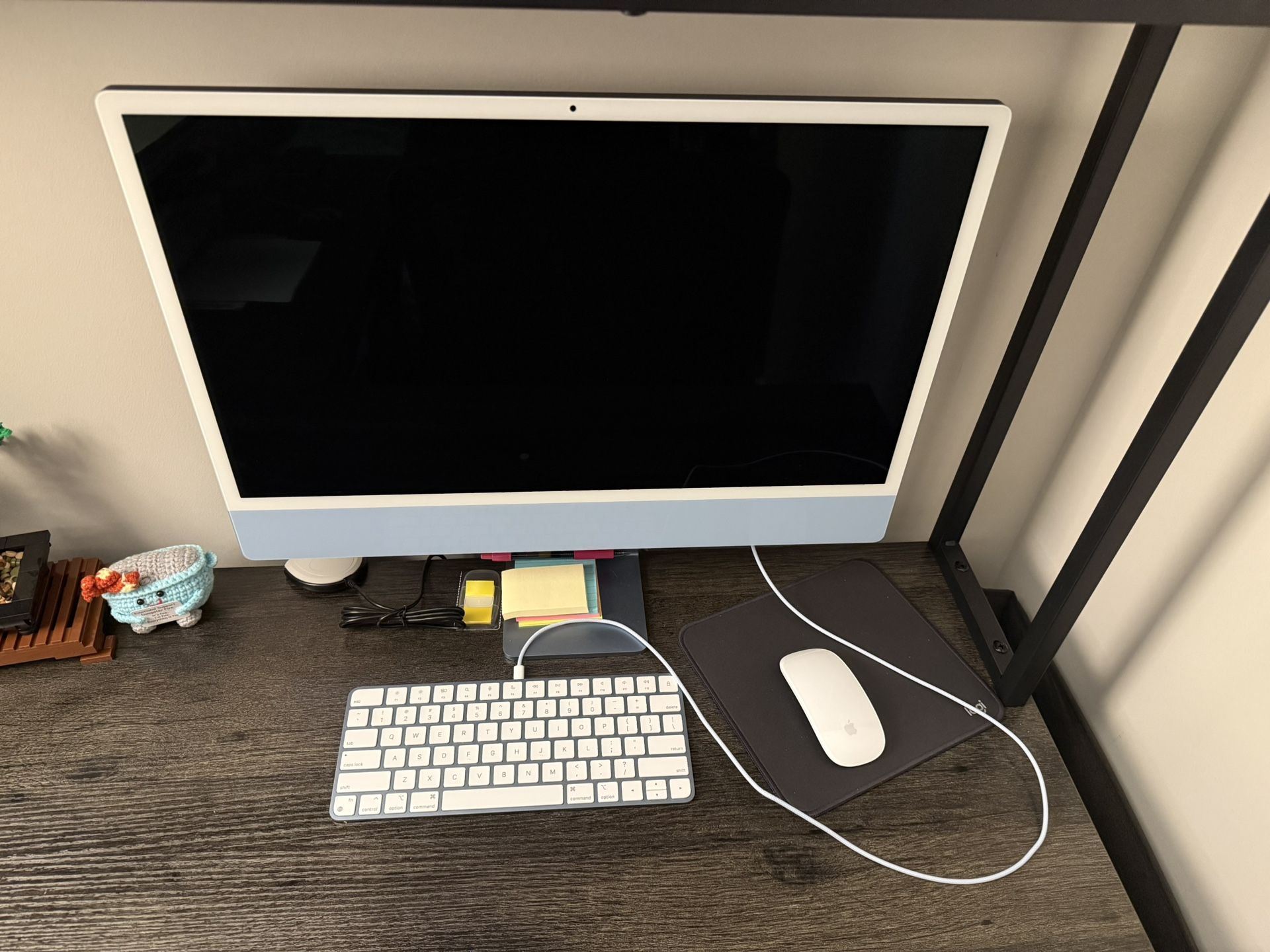 Blue iMac