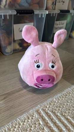 9” Zooter , Jungle Junction, Pink Pig, Stuffed Animal