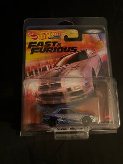 Hot Wheels Fast & Furious Nissan Skyline GTR R34