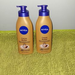 2 Nivea Cocoa Butter 16.9oz 