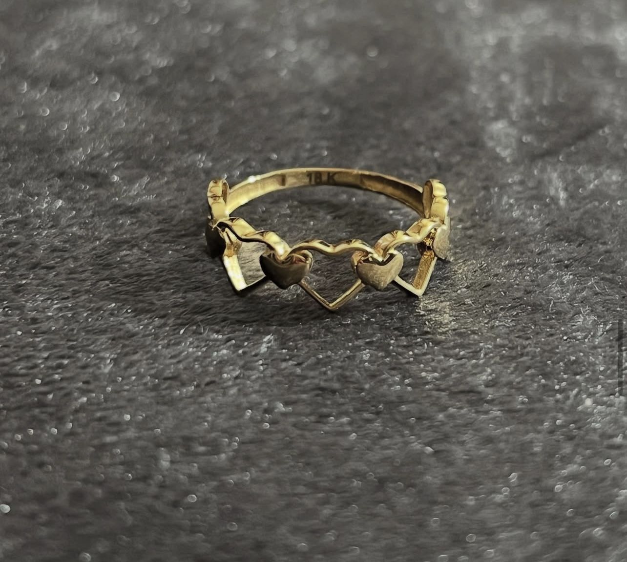 18k Saudi Gold Ring