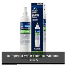 Refrigerator Water Filter Fits Whirlpool Filter 5