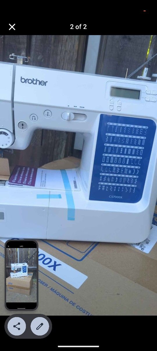 CS7000X
70-Stitch Computerized Sewing Machine with Wide Table