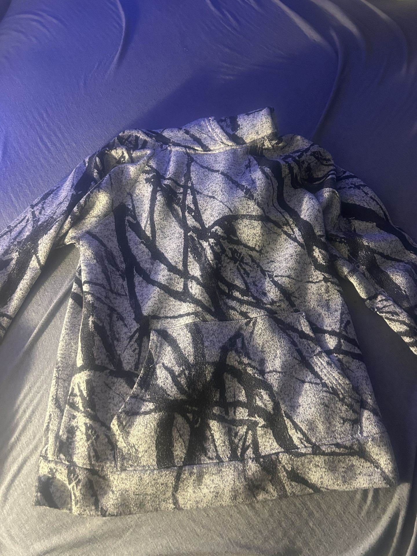 White And Black Hoodie 