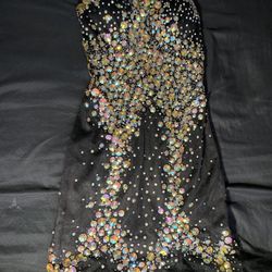 Black Mermaid  FITTED dress