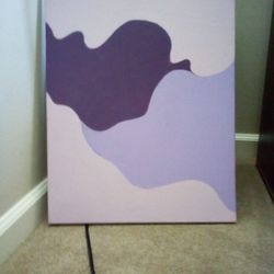Painting Purple In Different Shades 