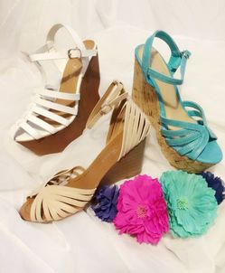 New super cute wedges