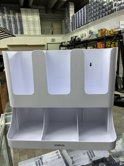 Mind Reader 6 Compartment Commercial Organizer