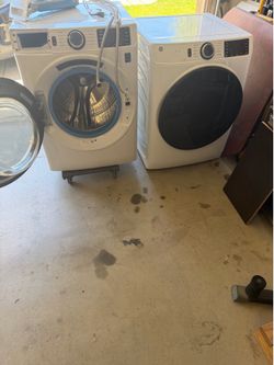 Washer and dryer