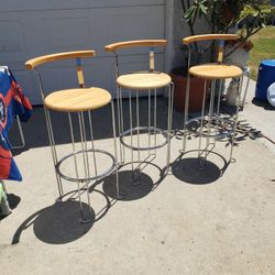 Bar Stools  - All 3 For $45
