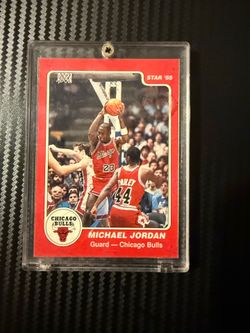 1996 Topps NBA Stars – Michael Jordan #101 (Reprint of 1984-85 Star Rookie) – In Hard Case