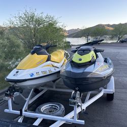 Double Sea-doo jet skis