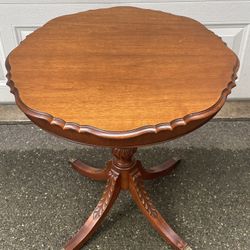 Vintage Solid Mahogany Side Table – Imperial Grand Rapids