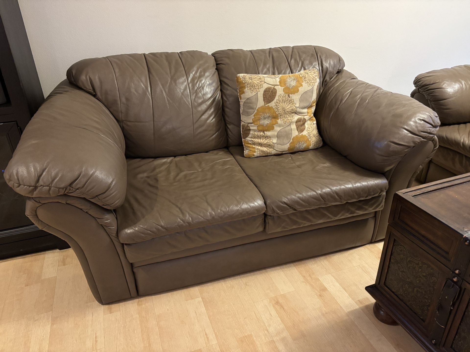 Used leather Couch - 2 Person