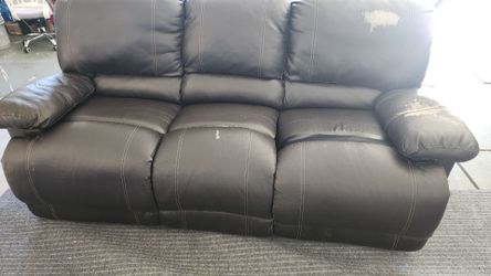 Two 3 seater sofas