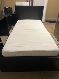 IKEA Twin Bed with Storage Drawers & Mattress Included