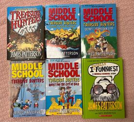 James Patterson treasure hunters I funny Kids Book Lot of 6