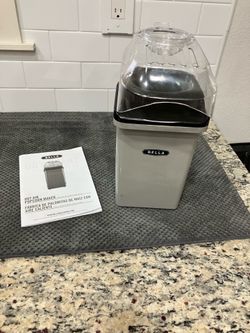 ELECTRIC HOT AIR POPCORN MAKER WITH MANUAL