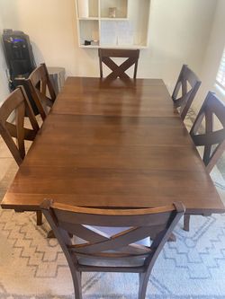 8 Seat Wooden Table
