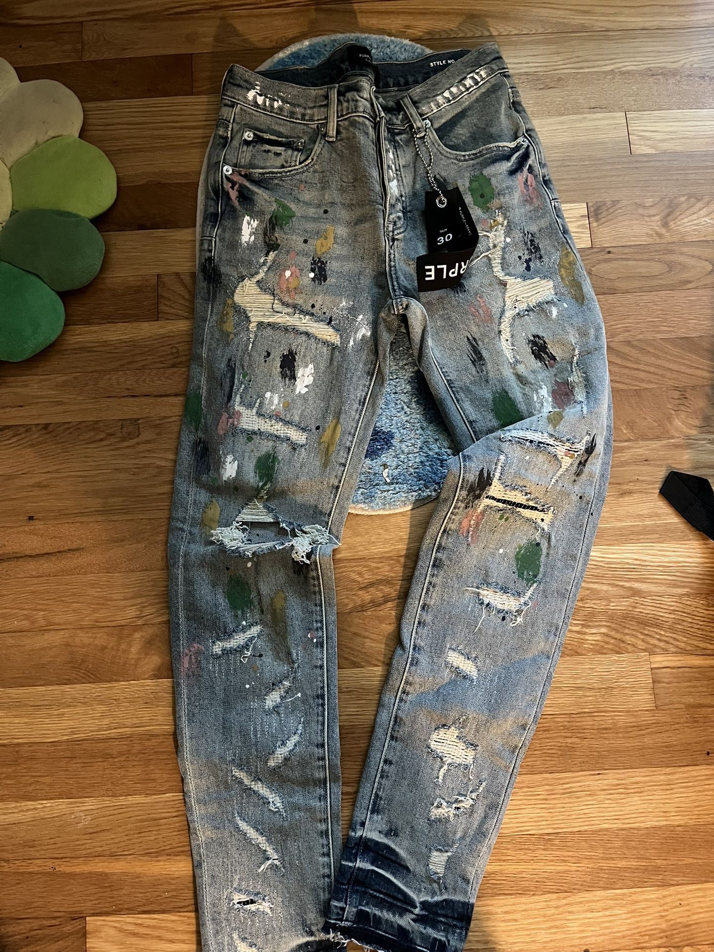 Purple Jeans Size 30