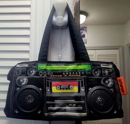 Vintage retro boom box PARCEL Tote Bag