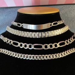 Pulso Para Hombre De Plata 