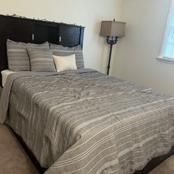 Full Bed Frame With Ample Storage