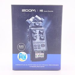 Zoom H6 Handy Recorder Versatile and Portable Six Track Recorder