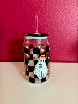 Glass Ghost Cup