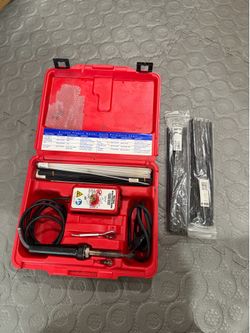 Polyvance Mini-Weld Airless Plastic Welder Kit w/ Extra FiberFlex Rods