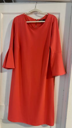 Coral dress