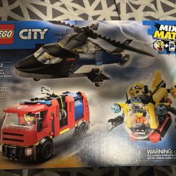 LEGO City Helicopter, Fire Truck & Submarine Remix 3 and 1 Building Toy
