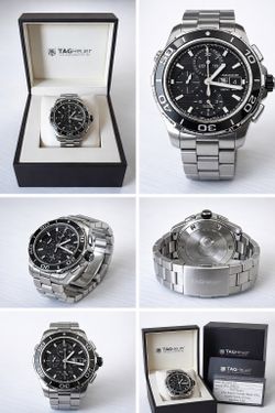 TAG Heuer Aquaracer Calibre 16 Automatic Chronograph – Full Set – Excellent Condition