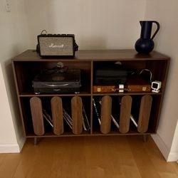 Large Record Player Stand