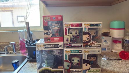 Funko Pop Lot of 6 Vinyl Figures