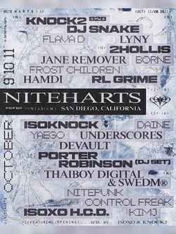 Niteharts Saturday + Sunday