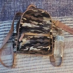 Mini Pink Camo Backpack 