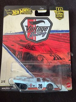 Hot Wheels Premium Gulf Porsche Vintage Racing 2/5