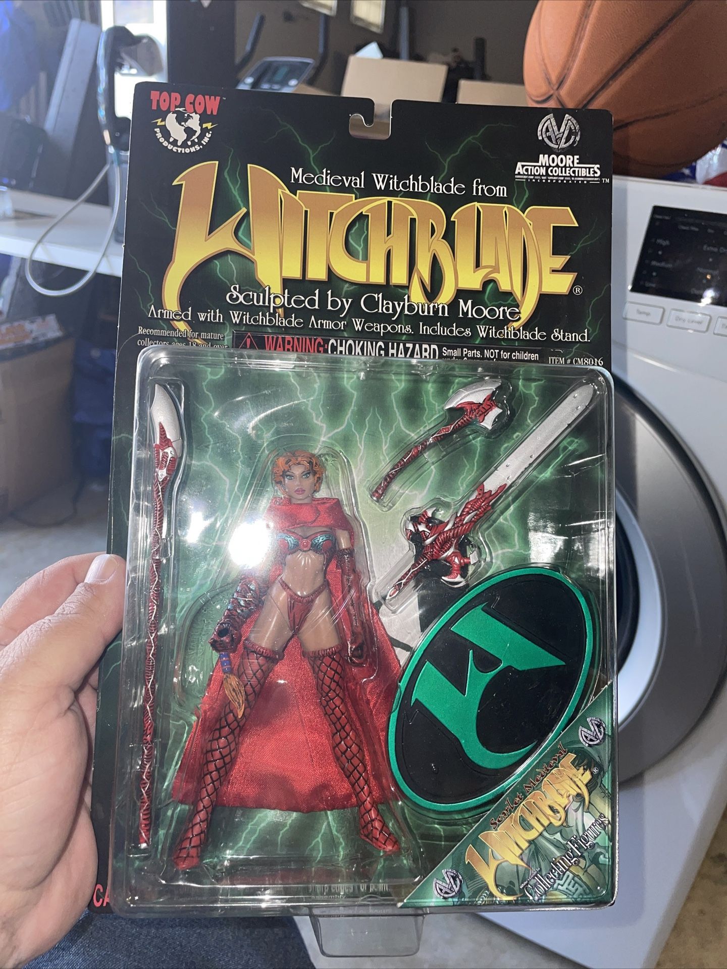 Witchblade Scarlett Medieval Action Figure by Clayburn Moore MIP - VERY Low #'s