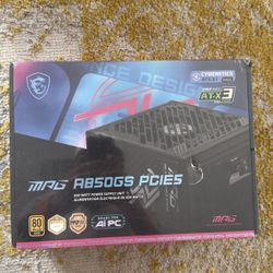 MSI MPG A850GS PCIe5 850W Power Supply – Brand New, Sealed