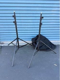 Adjustable Photography Light Stands Black Heavy-duty Tripod
