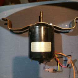 Two 12volt DC Motors from bus Rear Heaters