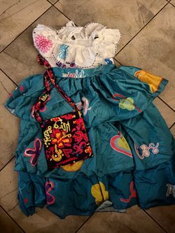 Mirabel encanto costume kids