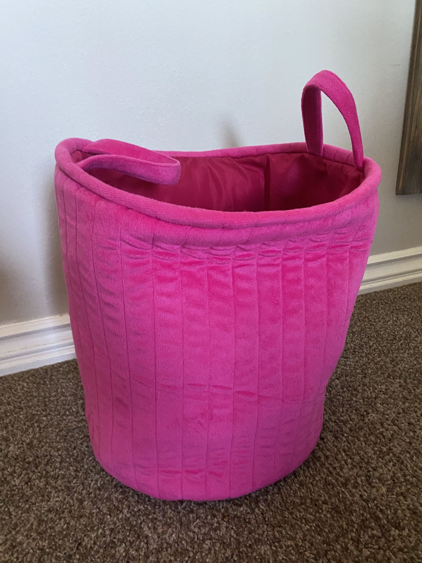 Pink Basket Stirage Basket