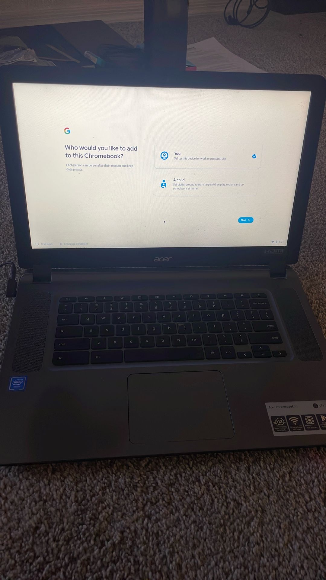 Acer Chromebook
