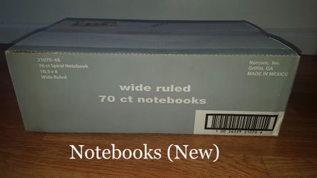 Box of Notebooks